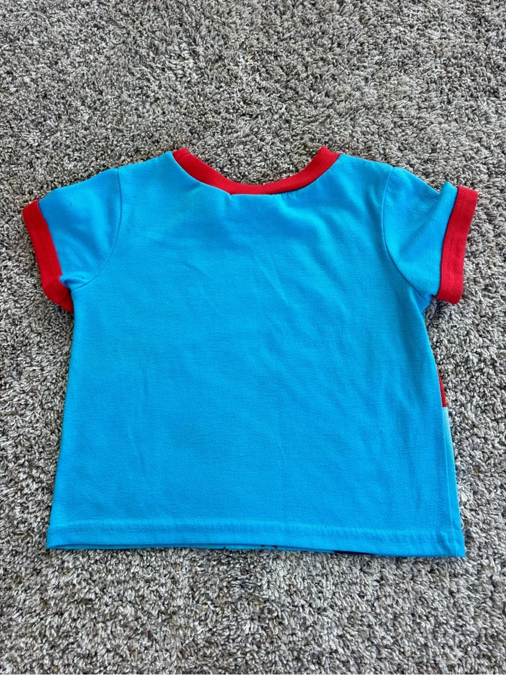 Kids Thomas & Friends 2011 Red and Blue Pajama Set